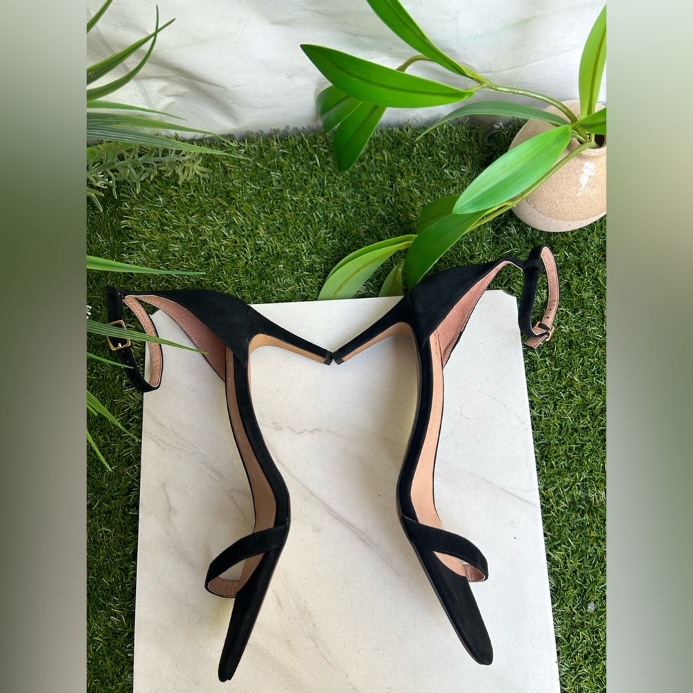 Joie Maisie Suede Sandal black women size 7.5 new no box - Picture 11 of 15